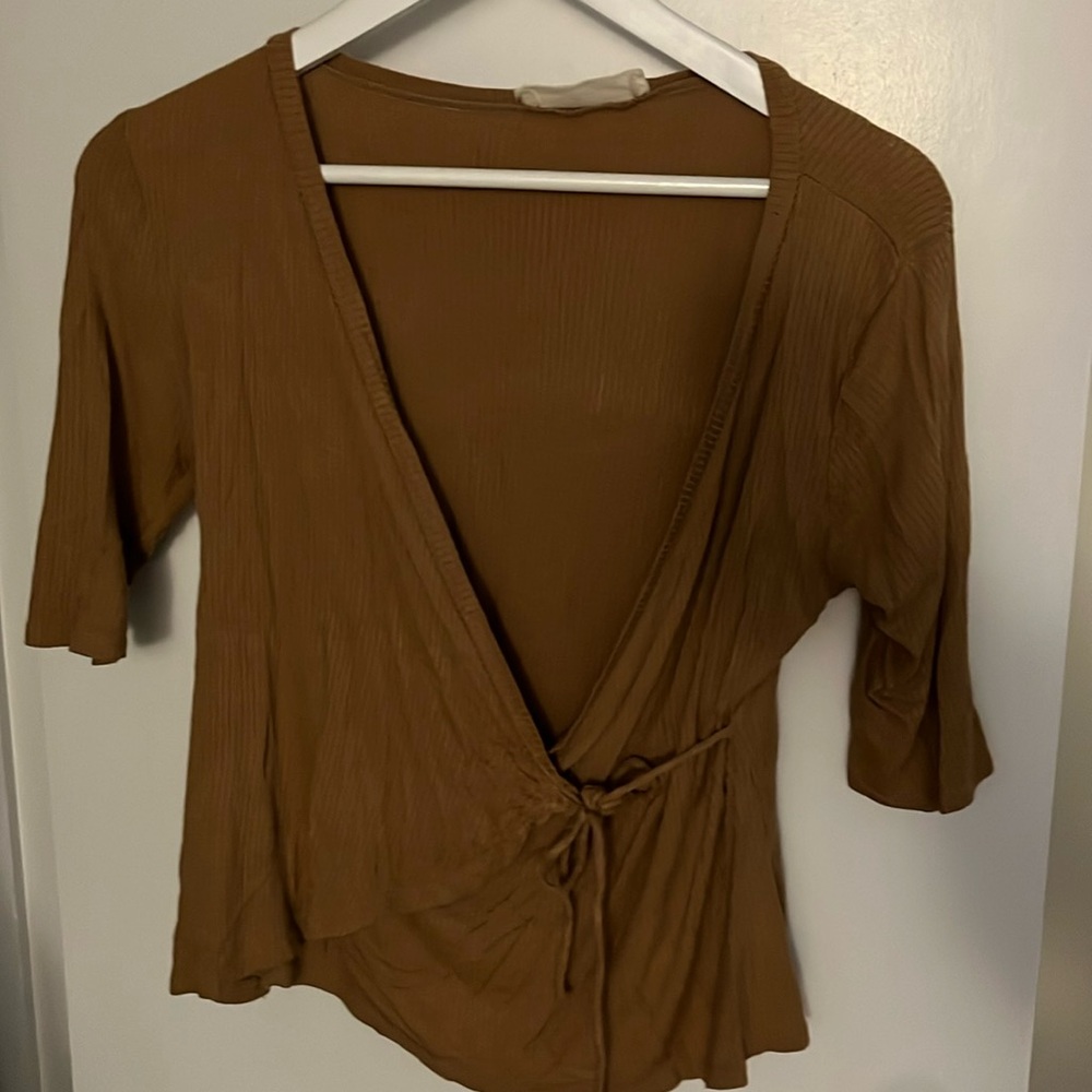 Cute wrap top